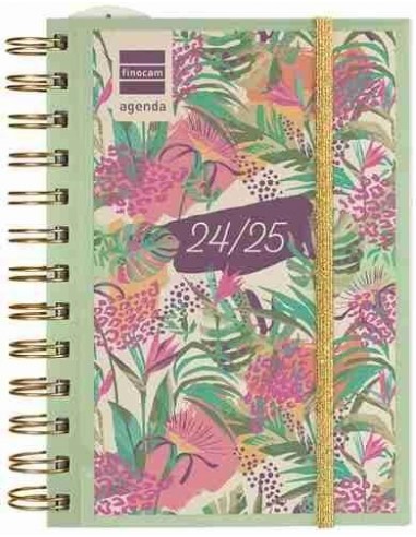Agenda escolar Finocam Mini-institut Person.1/8 1DP 24-25 tropic