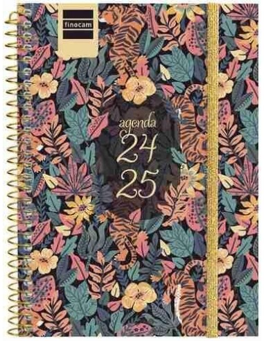 Agenda escolar Finocam secundaria Tiger 1/8 SVH 24-25