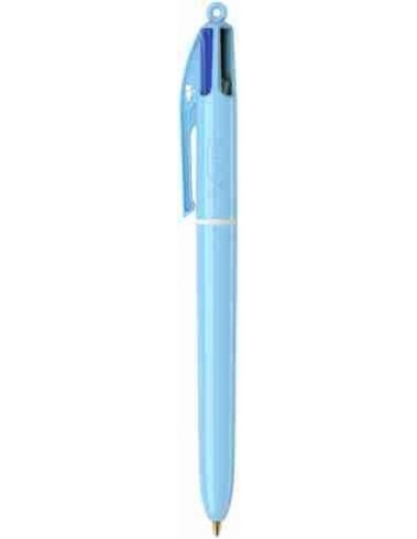 Boligrafo 4 Colores Pastel