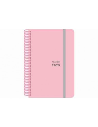 Agenda Día Página Espiral 2025  tapa polipropileno 13