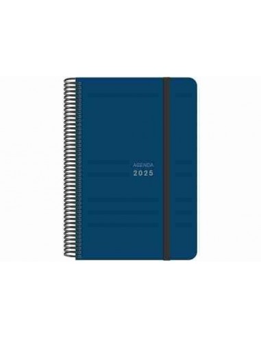 Agenda Día Página Espiral 2025  tapa polipropileno 13