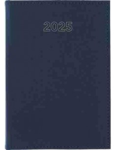Agenda 25 D/P 17X24 ZURICH azul marino