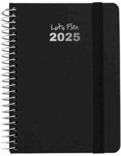 Agenda 25 S/V A6 FANCY negro
