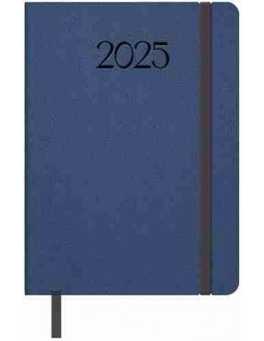 Agenda Día Página Manhattan 14x20 Azul 2025