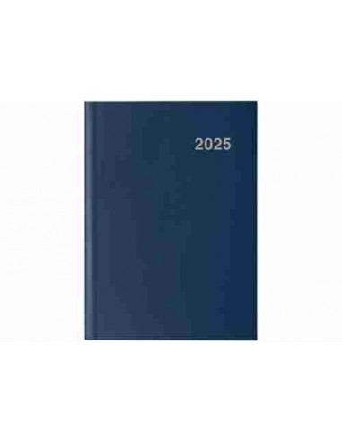 Agenda Día Página Paris 15 x 21 azul marino 2025