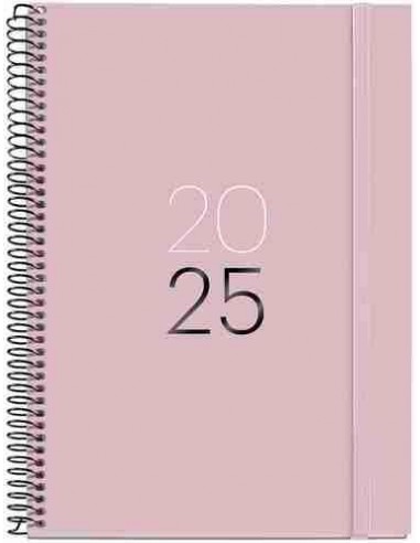 Agenda Semana Vista Espiral Plus cartón 155 x 213 Calm Arena 2025