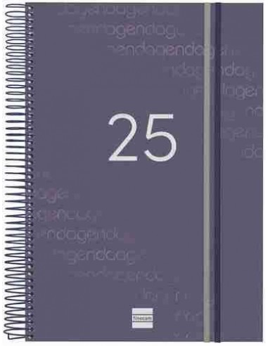 Agenda Día Página Year E40 Azul 2025