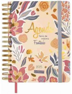 Agenda Semana Vista Horizontal 1/4 Talkual Fantasia+ 2025