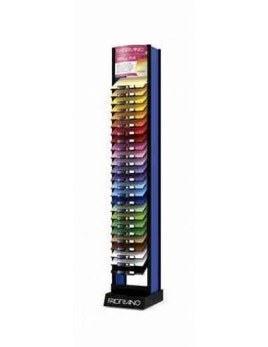 Cartulinas Fabriano Colore expositor + 5000 cartulinas A4 (25 col x 200 hojas)