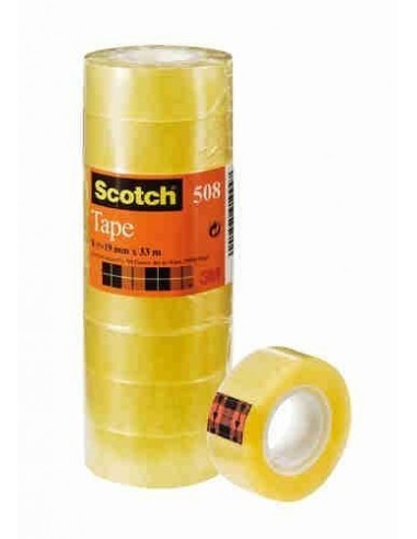Cinta adhesiva Scotch® transparente 508