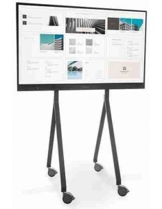 Soporte móvil para monitor interactivo 65"