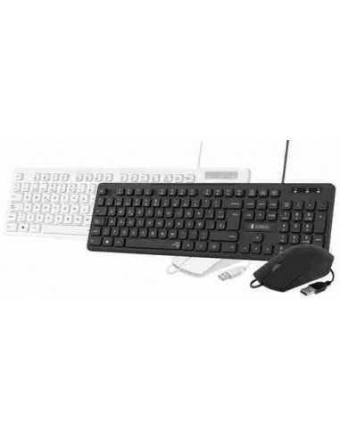 Combo con cable Business Slim silencioso - teclado y ratón