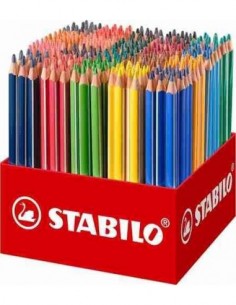 Lapiceros de colores Trio® thick 300 uds. Set escolar