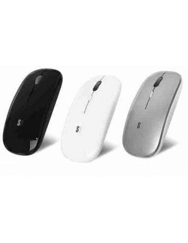 Ratón óptico inalámbrico Dual Flat recargable