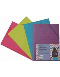 Carpeta 3 solapas en cartón impreso