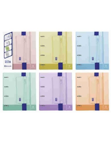 Set Carpeblock + portatodo neopreno pastel