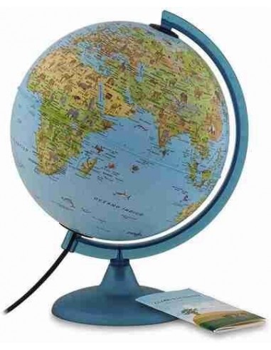 Globo terráqueo físico y político Arca 25 cm - Safari
