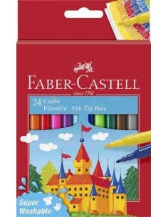 Rotulador escolar Faber-Castel 24 uds