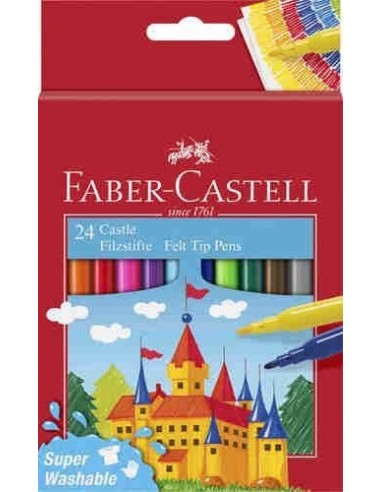 Rotulador escolar Faber-Castel 24 uds