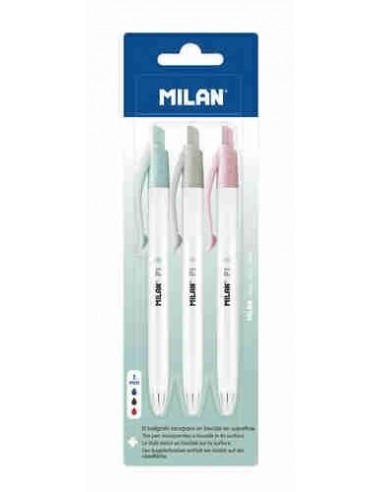 Blíster 3 bolígrafos P1 (azul