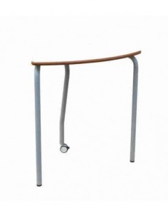 Mesa con forma tapa abatible