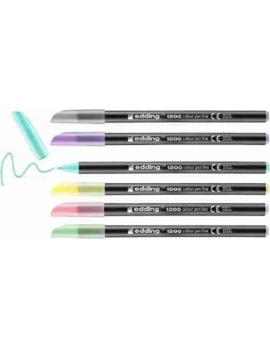Rotulador edding 1200 pastel