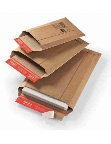 Bolsas Colompac cartón corrugado extra fuerte con fuelle