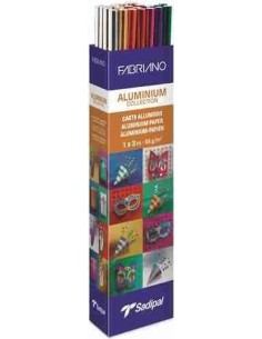 Papel aluminio continuo caja de 25 rollos