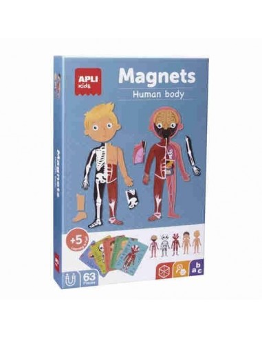 Juego Magnets "El cuerpo humano"
