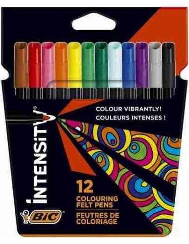 Rotuladores colorear Intensity 12 uds.