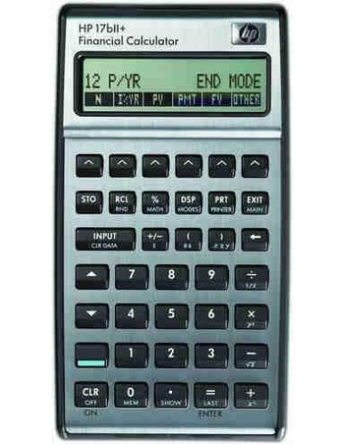 Calculadora financiera HP 17BII+