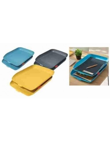 Set de 2 bandeja de sobremesa Leitz Cosy