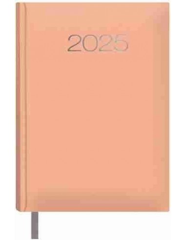Agenda Día Página Lisboa 14x20 Rosa cuarzo 2025
