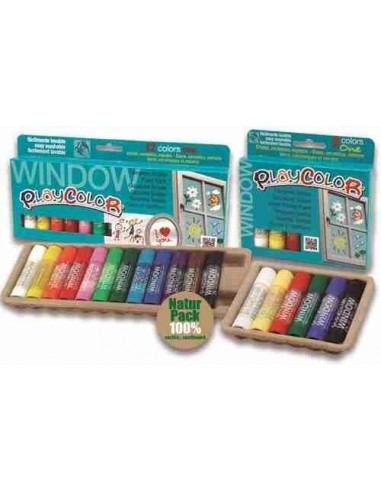 Témpera sólida Playcolor Window 10 gramos