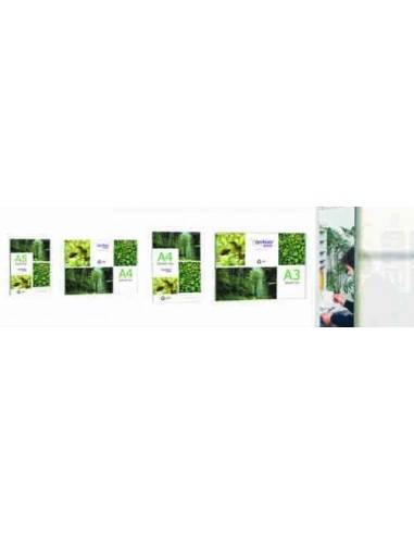 Expositor mural Premium con adhesivo