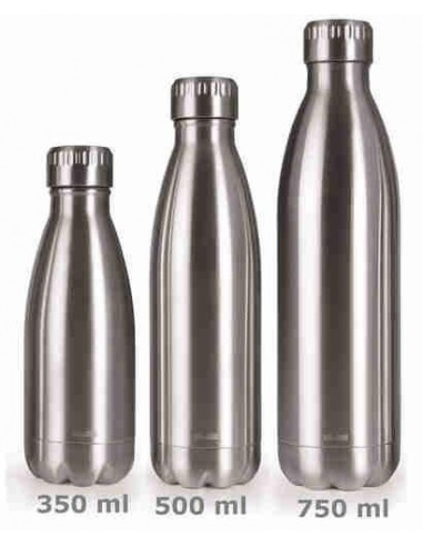Botellas termo de acero inoxidable