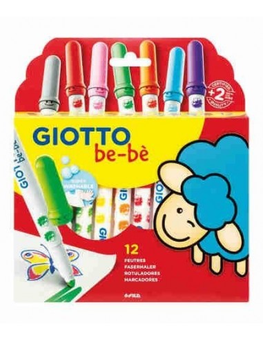 Súper rotuladores Giotto be-be 12 uds.