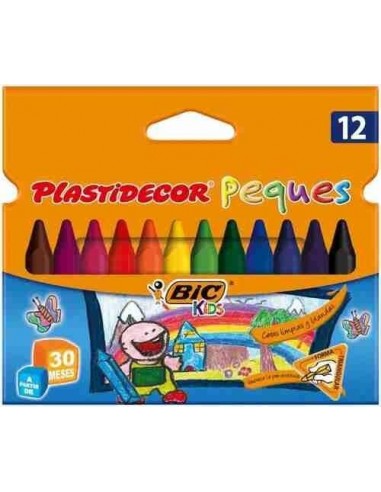 Ceras Plastidecor Peques 12 uds.