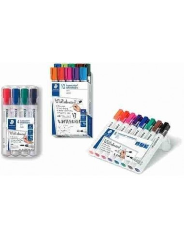 Rotuladores Lumocolor 351 estuche de 4 colores