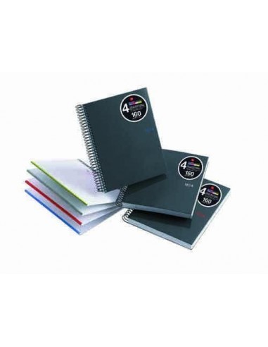 Cuadernos Notebook 4 grafito 160 hojas
