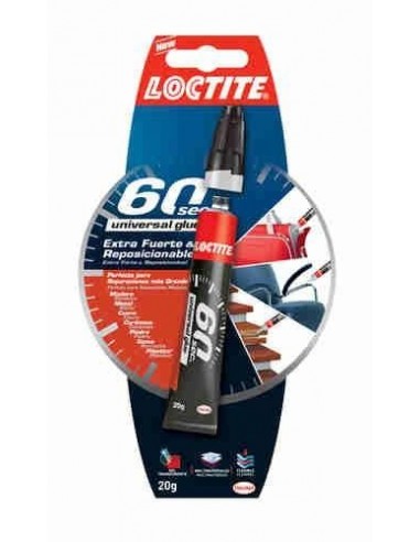 Pegamento Loctite 60"