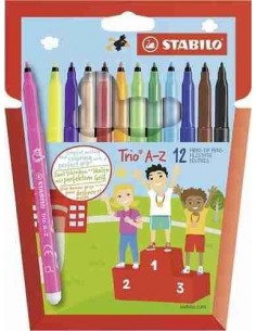 Rotuladores Stabilo Trio A-Z