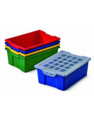 Cajones altos con tapa y gavetas para muebles