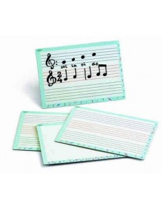 Pizarras blancas para educación musical