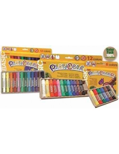 Témperas Playcolor Pocket sólidas 5 gramos