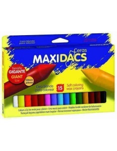 Ceras Maxidacs 15 uds.