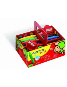 Cesta 40 Súper ceras Giotto be-bé