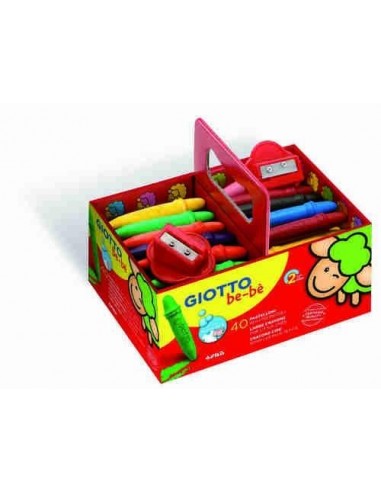 Cesta 40 Súper ceras Giotto be-bé