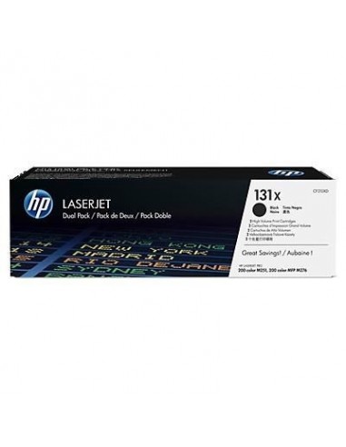 HP LaserJet Pro 200 M276 Toner Negro nº131X (Pack 2)