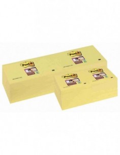 Notas Post-it ® super Sticky amarillas